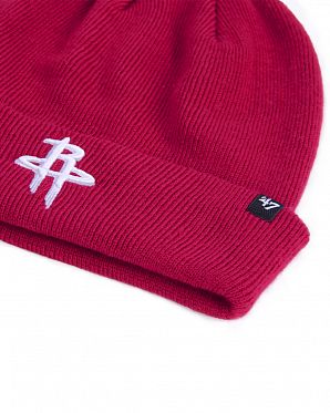 Шапка с подворотом '47 Brand NBA Houston Rockets Red Шапка с подворотом '47 Brand NBA Houston Rockets Red