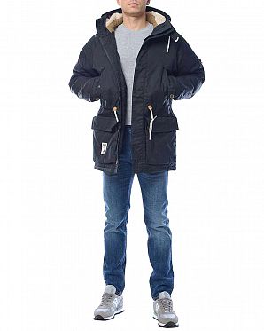 Парка мужская зимняя Addict Expedition Black Парка мужская зимняя Addict Expedition Black