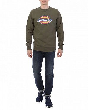 Толстовка мужская свитшот Dickies 1922 HS Sweat Dark Olive