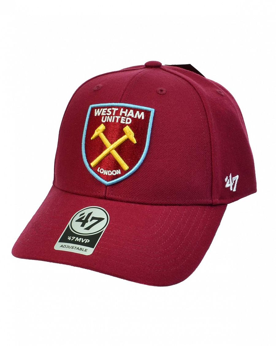 Бейсболка классическая с изогнутым козырьком '47 Brand MVP West Ham United Cardinal отзывы