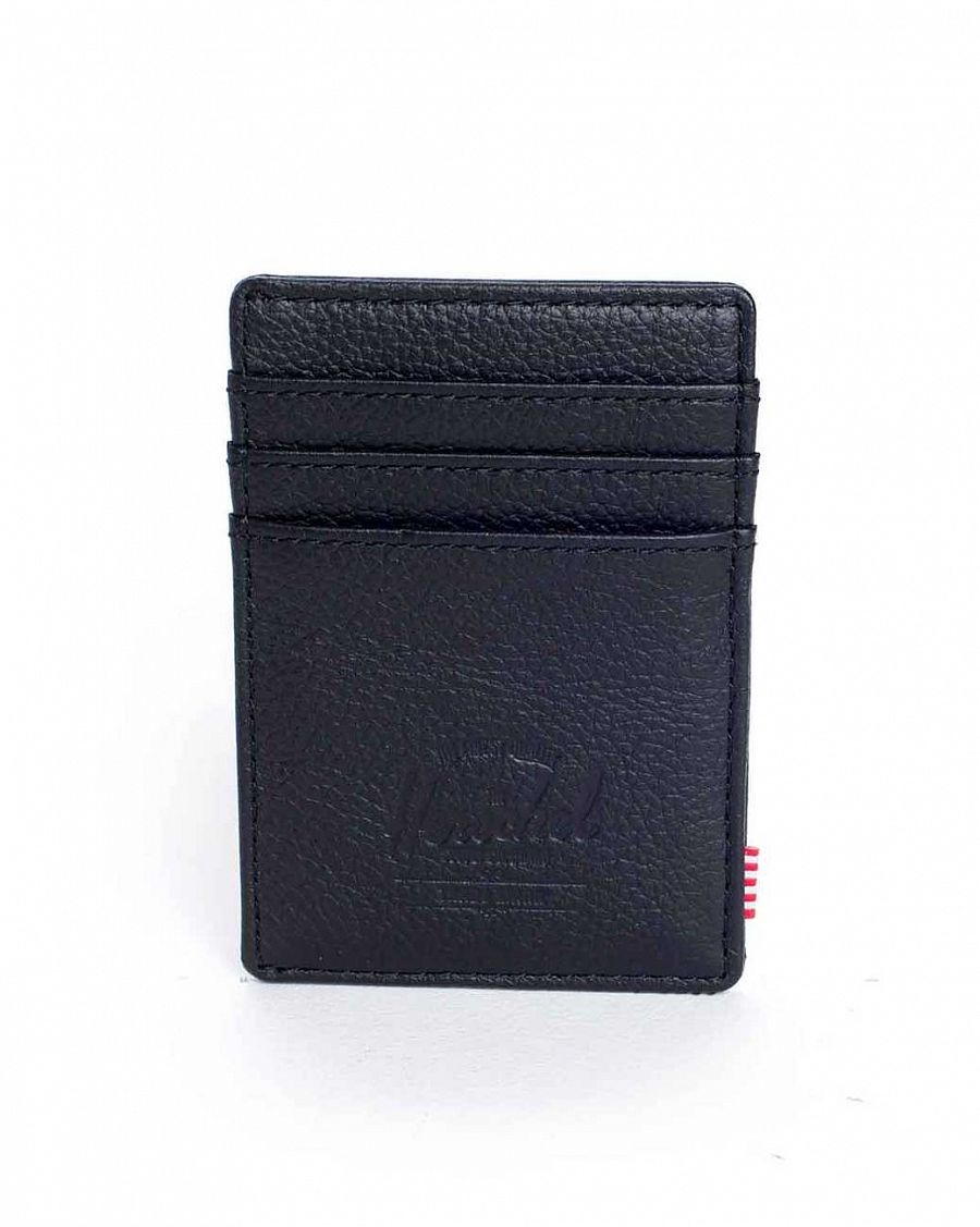 Кошелек Herschel Raven Leather Black Pebble Leather отзывы Кошелек Herschel Raven Leather Black Pebble Leather отзывы