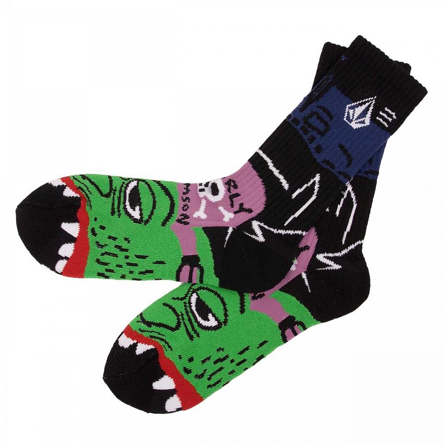 Носки Volcom FA Ozzie Wright Sock Green отзывы