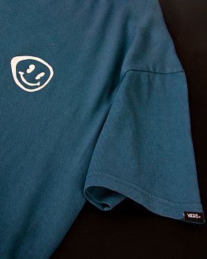 Футболка Vans Smiled Vans of The Wall Deep Blue
