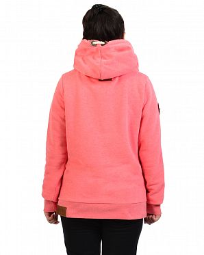 Толстовка женская с капюшоном Германия Naketano Darth Kinky Red Толстовка женская с капюшоном Германия Naketano Darth Kinky Red