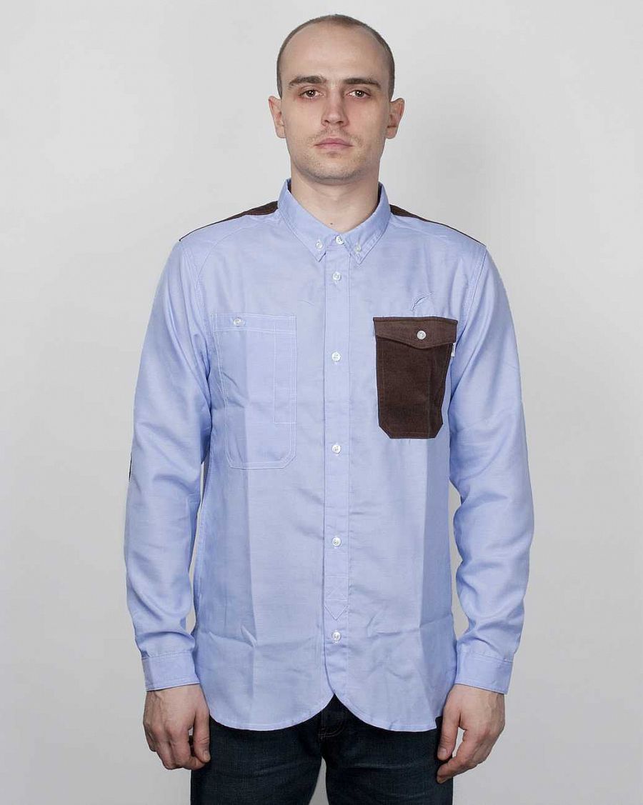 купить Рубашка Publish Alvar Light Blue в Москве купить Рубашка Publish Alvar Light Blue в Москве