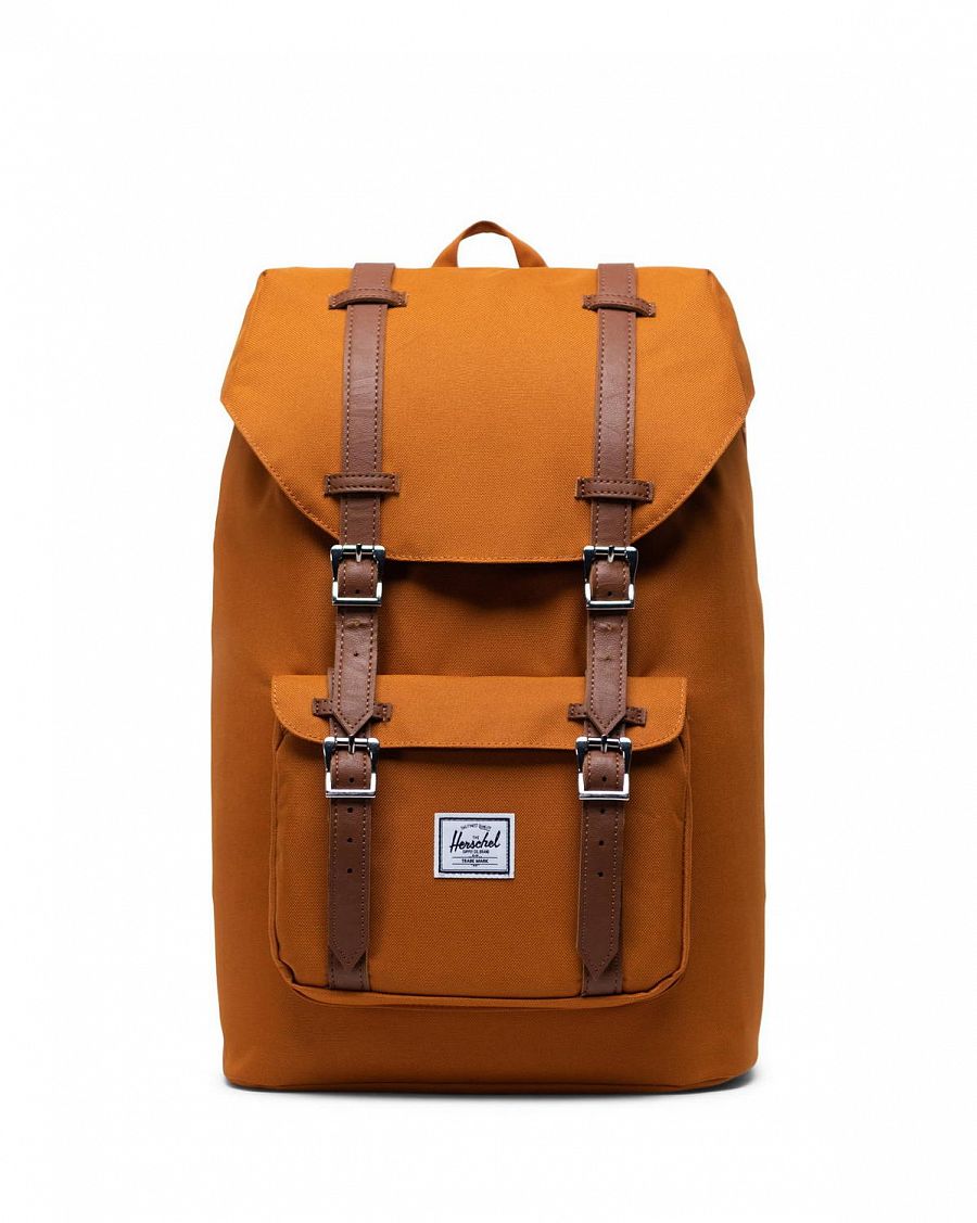 Рюкзак городской с отделением для ноутбука 13 Herschel L. America Mid Pumpkin Spice отзывы