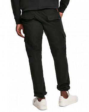 Джоггеры карго мужские Urban Classics 3199 Ripstop Black Джоггеры карго мужские Urban Classics 3199 Ripstop Black