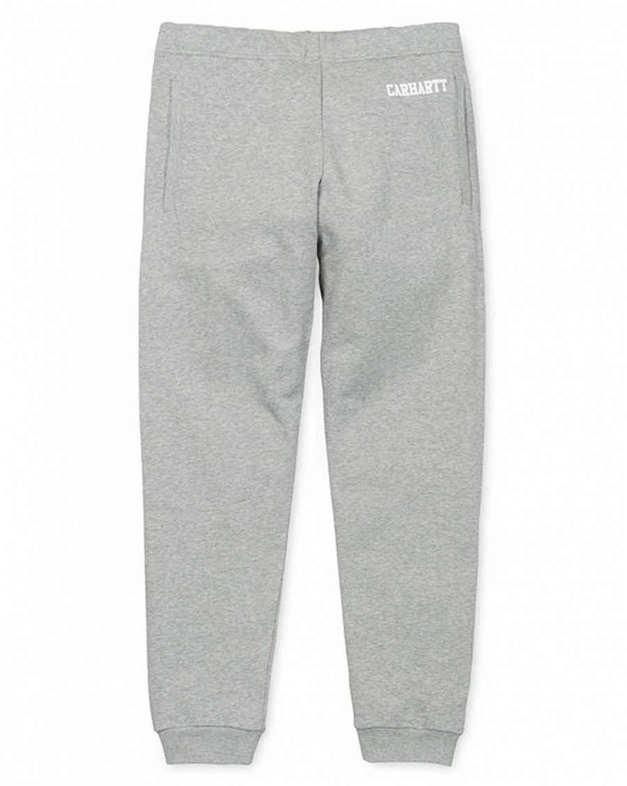 Спортивные штаны на резинке Carhartt WIP College Sweat Pant Grey отзывы