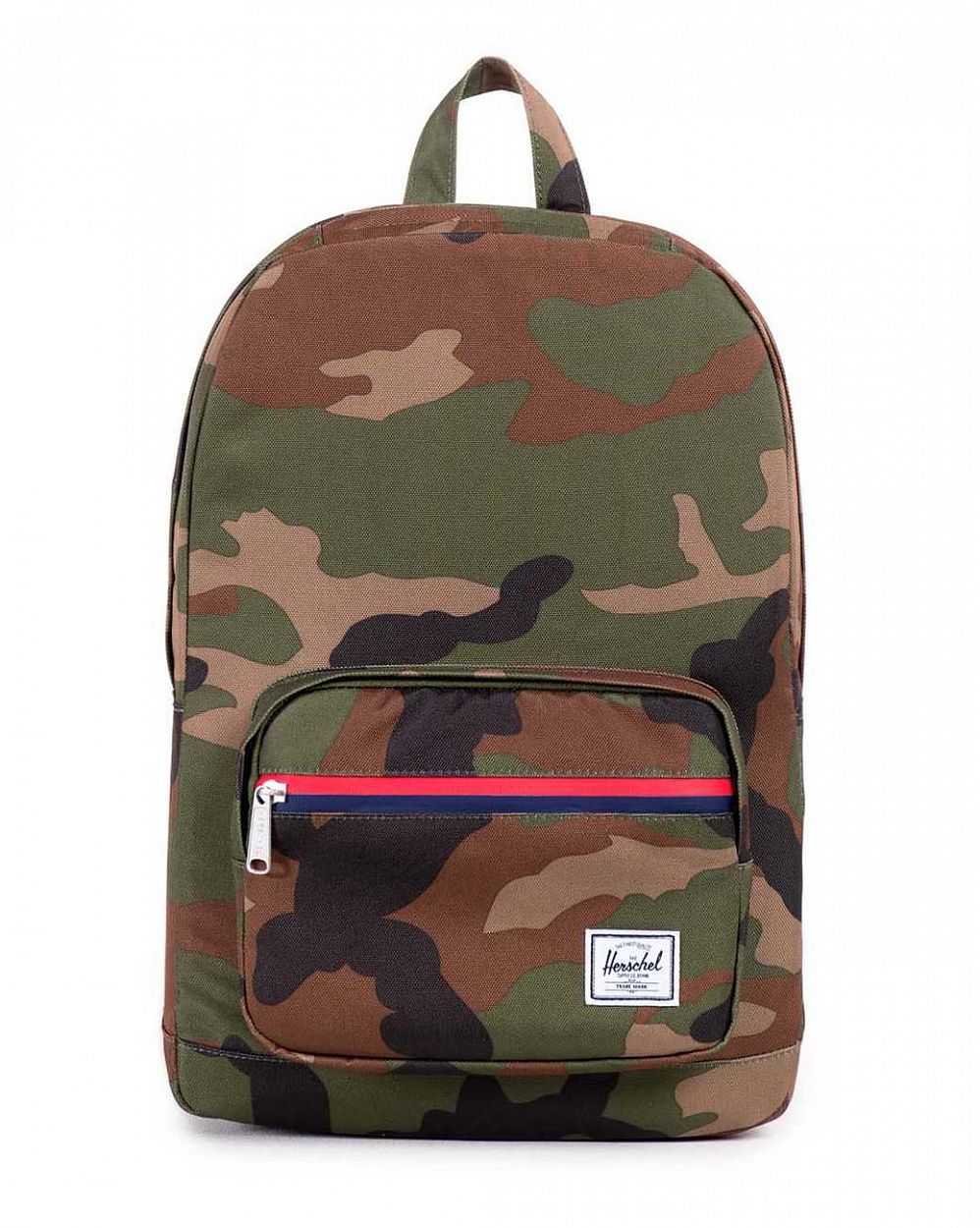 Рюкзак водоотталкивающий с отделением для 13 ноутбука Herschel Pop Quiz Mid Woodland отзывы