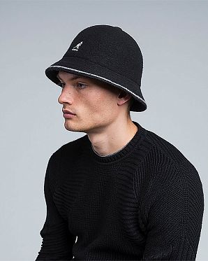 Панама Kangol Wool Stripe Casual K3181ST BLACK OFF WHITE Панама Kangol Wool Stripe Casual K3181ST BLACK OFF WHITE