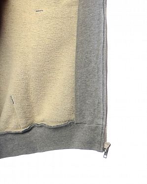 Толстовка мужская на молнии с капюшоном Wesc Franchise Grey Толстовка мужская на молнии с капюшоном Wesc Franchise Grey