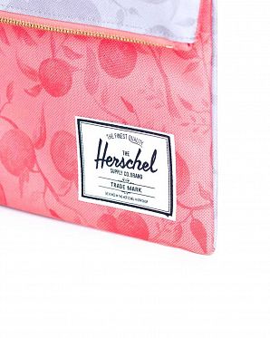 Клатч Herschel Carter Large Grey Orchard Red Orchard Клатч Herschel Carter Large Grey Orchard Red Orchard