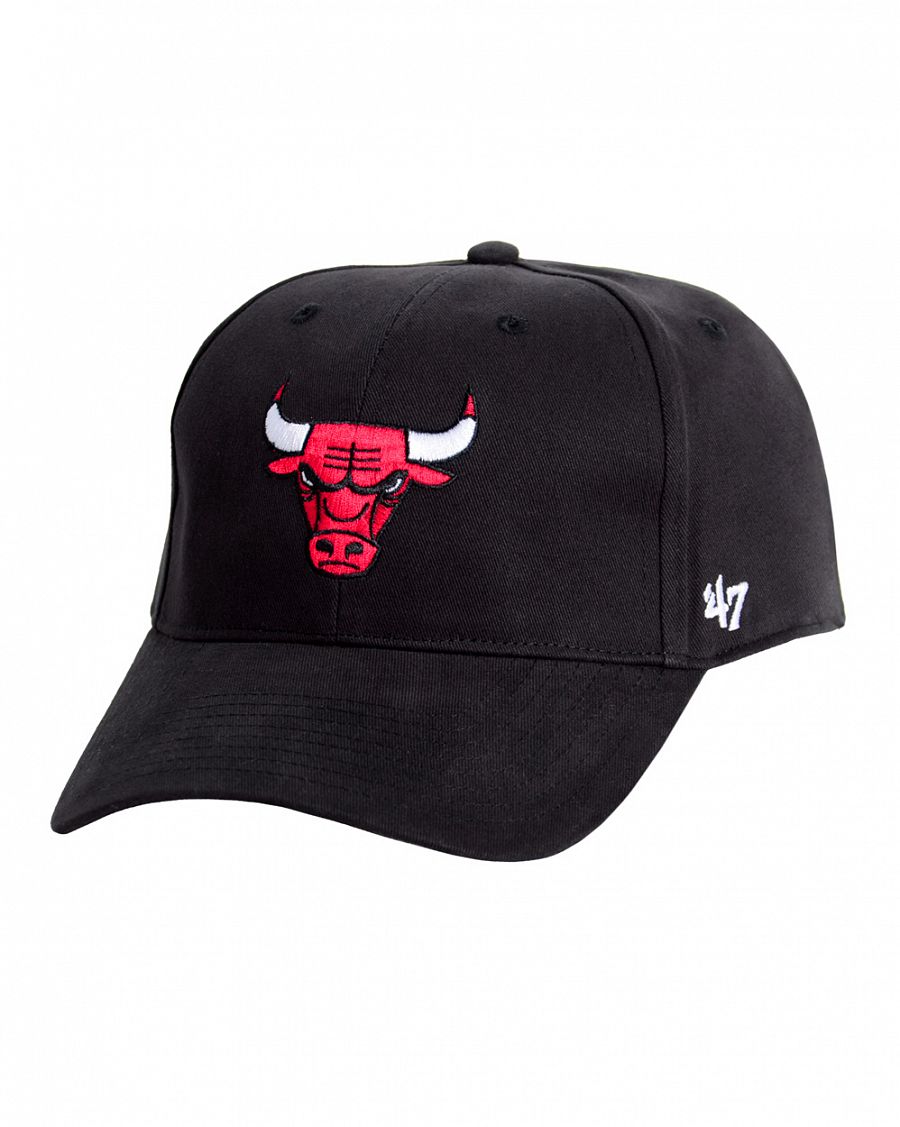Бейсболка с козырьком '47 Brand MVP Cotton Chicago Bulls Black отзывы Бейсболка с козырьком '47 Brand MVP Cotton Chicago Bulls Black отзывы