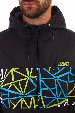 Ветровка мужская водоотталкивающая DVS Dimaxion Black Ветровка мужская водоотталкивающая DVS Dimaxion Black