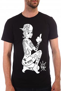 Футболка мужская Rum Knuckles 78 Black Футболка мужская Rum Knuckles 78 Black