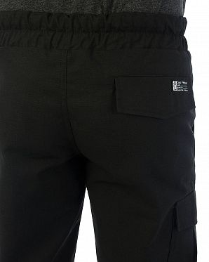 Джоггеры карго рипстоп мужские Cool Penguin JMR 1713 Black Black Джоггеры карго рипстоп мужские Cool Penguin JMR 1713 Black Black