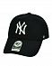 Бейсболка классическая с изогнутым козырьком '47 Brand DROPER CLEAN UP New York Yankees BK Black отзывы