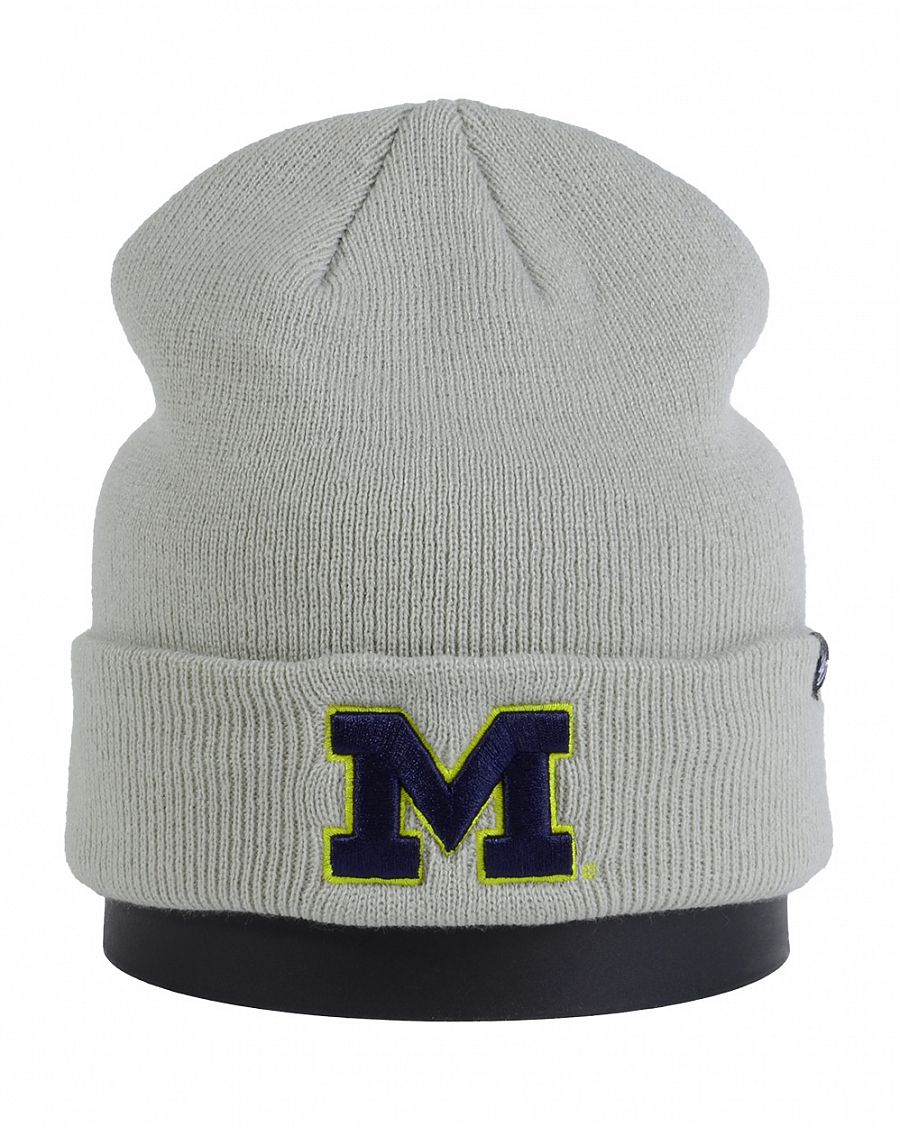 Шапка с подворотом '47 Brand University of Michigan Light Grey отзывы Шапка с подворотом '47 Brand University of Michigan Light Grey отзывы