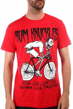 Футболка мужская Rum Knuckles Rider Red Футболка мужская Rum Knuckles Rider Red