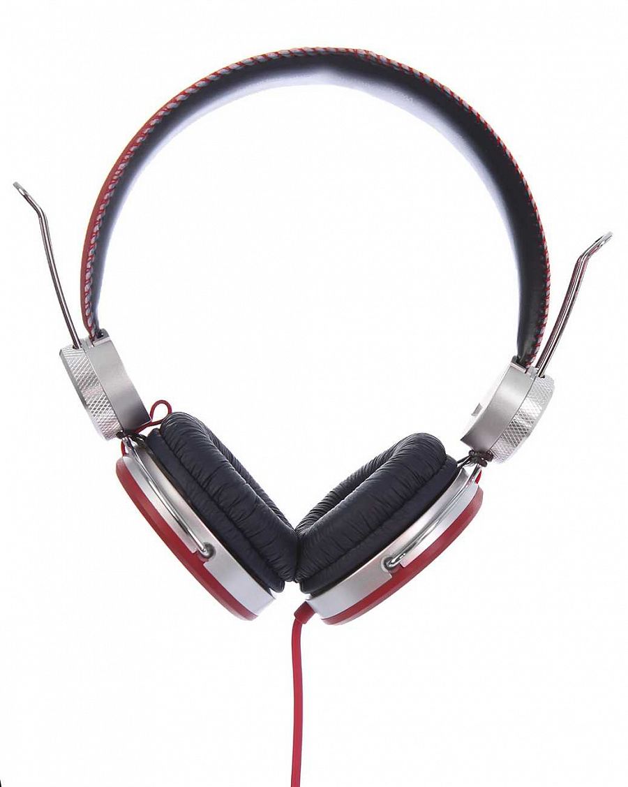 Наушники с микрофоном проводные складные WeSC Banjar On Ear Headphones Jester Red отзывы