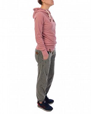 Лонгслив женский с капюшоном Naketano Mandy XI Schmusi Bumsi Mel Лонгслив женский с капюшоном Naketano Mandy XI Schmusi Bumsi Mel