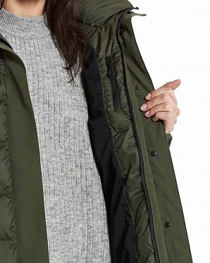 Парка женская зимняя водонепроницаемая Didriksons Fay Green