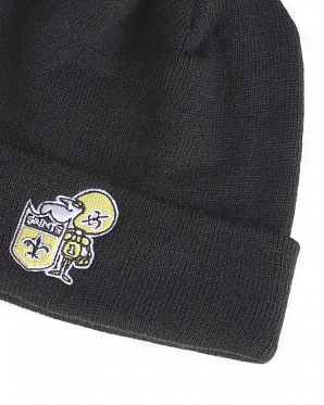 Шапка с подворотом '47 Brand NFL New Orleans Saints Black 1 Шапка с подворотом '47 Brand NFL New Orleans Saints Black 1