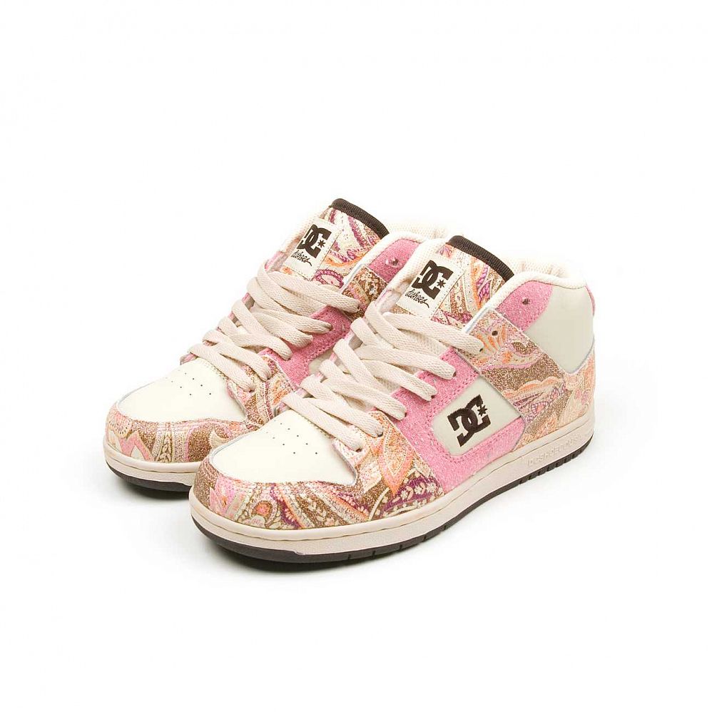 Кроссовки высокие женские DC Shoes Manteca 2 MID LE Trtl Dv Pink отзывы