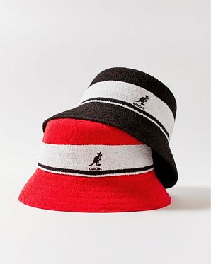 Панама Kangol Bermuda Stripe Bucket K3326ST Black Панама Kangol Bermuda Stripe Bucket K3326ST Black