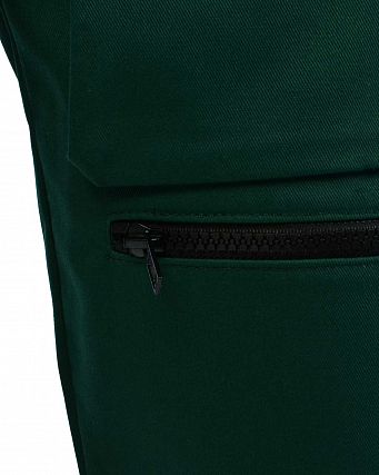 Джоггеры карго с карманами мужские катоновые плотные Cool Penguin JFD 1725 Dark Green