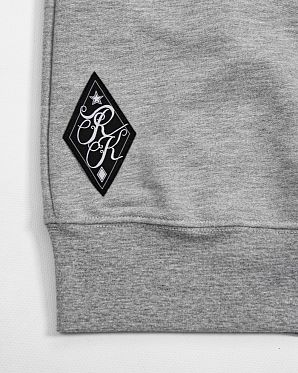 Толстовка свитшот Rum Knuckies Lady X Grey Толстовка свитшот Rum Knuckies Lady X Grey