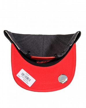 Бейсболка с прямым козырьком Mitchell and Ness Chicago Bulls Heather Red Бейсболка с прямым козырьком Mitchell and Ness Chicago Bulls Heather Red