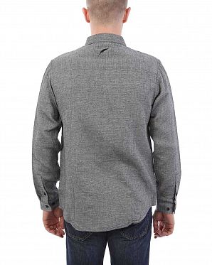 Рубашка мужская с длинным рукавом Publish Brand USA Denhan Black