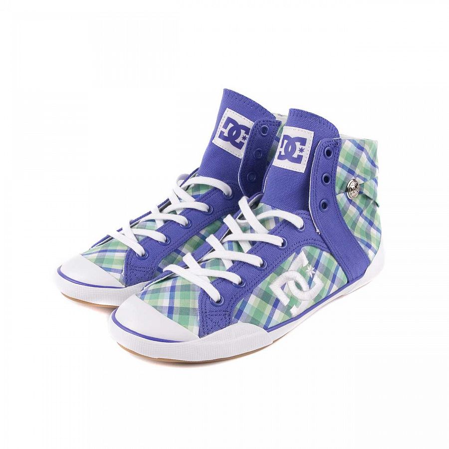 Кеды женские летние DC Shoes Chelsea Z HSE White Baja Blue отзывы