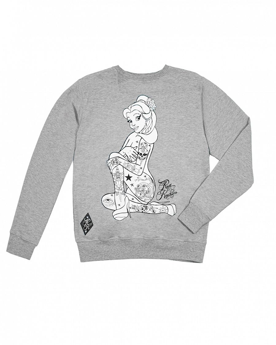 Толстовка свитшот Rum Knuckies Princess Grey отзывы Толстовка свитшот Rum Knuckies Princess Grey отзывы