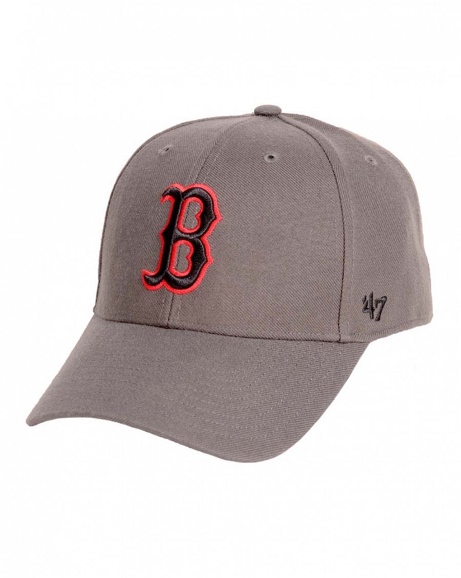 Бейсболка '47 Brand MVP WBV Boston Red Sox Grey отзывы