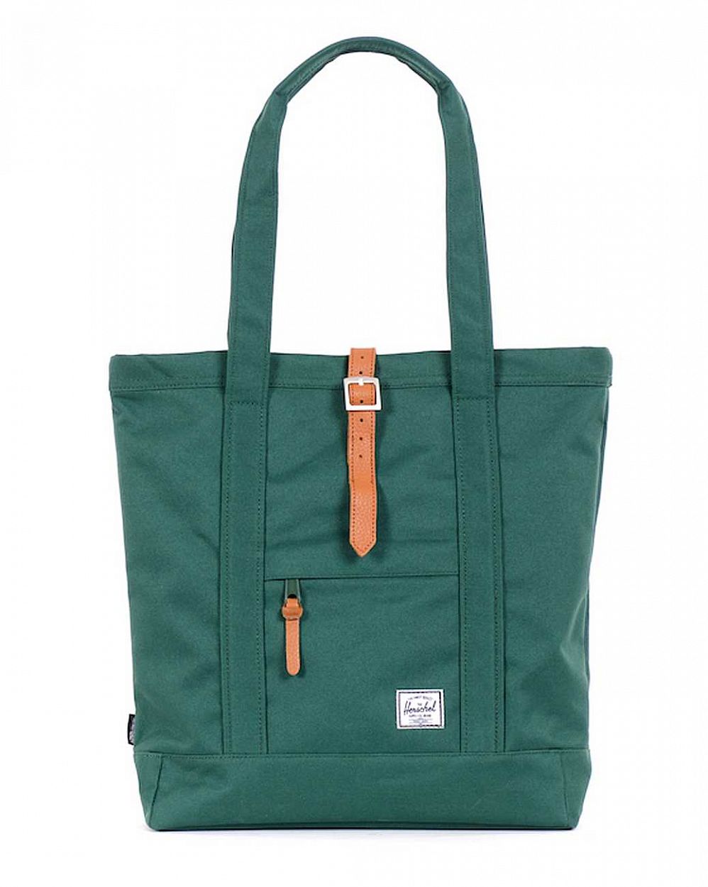 Сумка шоппер через плечо Herschel Market Moss отзывы