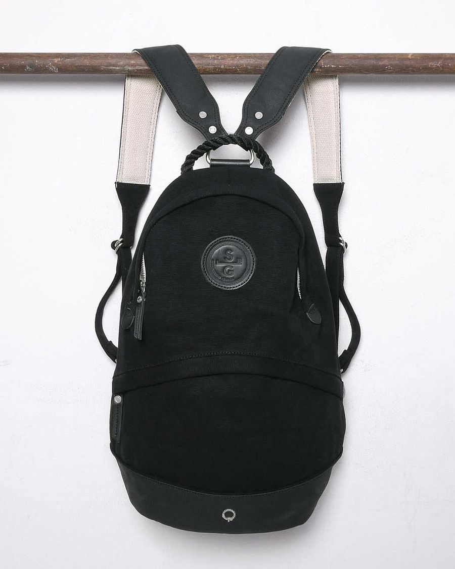 Городской рюкзак Stighlorgan Oisin canvas zip-top Backpack carriage black отзывы