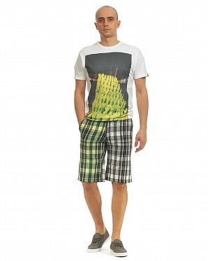 Шорты бермуды Etnies Parker Chino Short Black Plaid