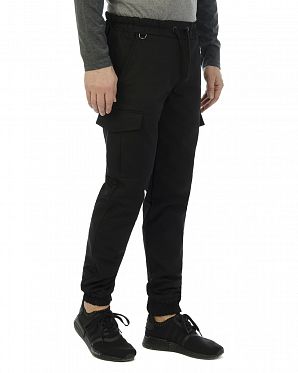 Джоггеры мужские зимние карго Cool Penguin JMC 1713W Black