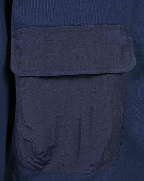 Толстовка мужская с капюшоном Urban Classics Commuter Hoody Dark Blue Толстовка мужская с капюшоном Urban Classics Commuter Hoody Dark Blue