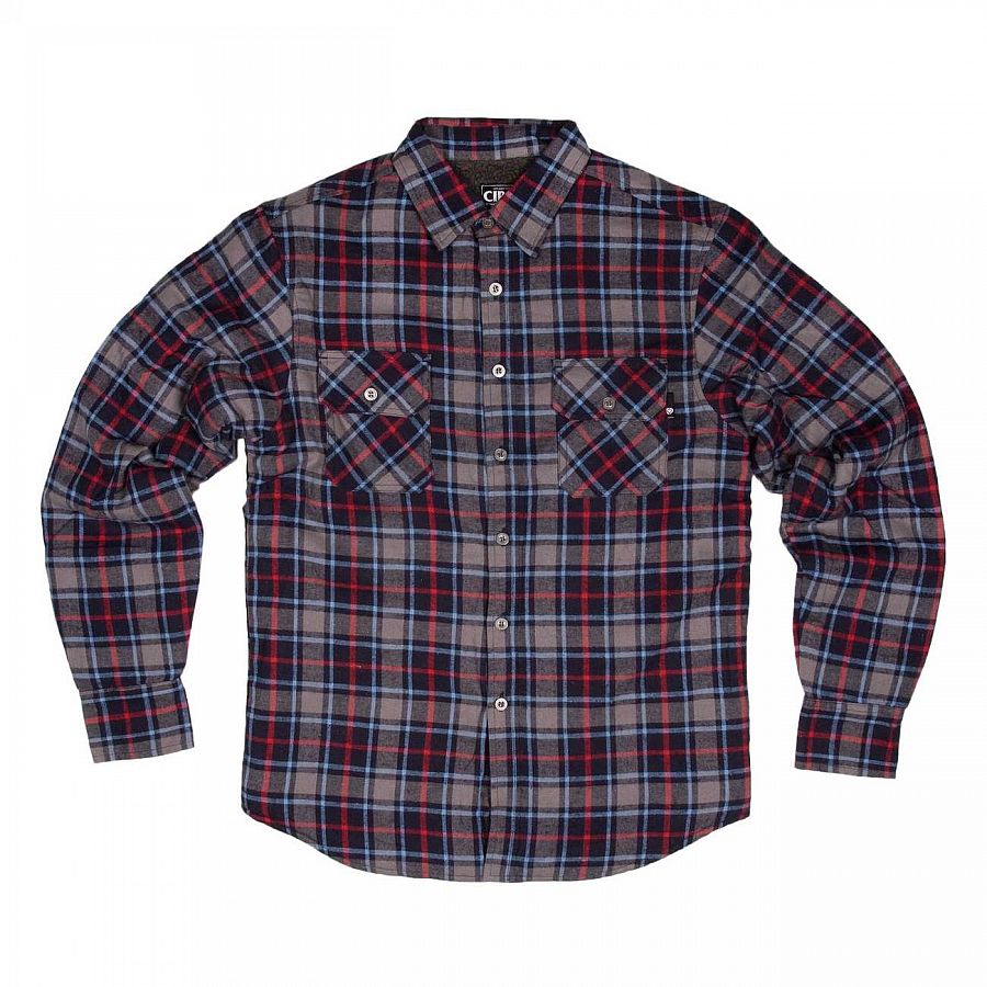 Рубашка Circa Mission Flannel LS Navy Plaid отзывы