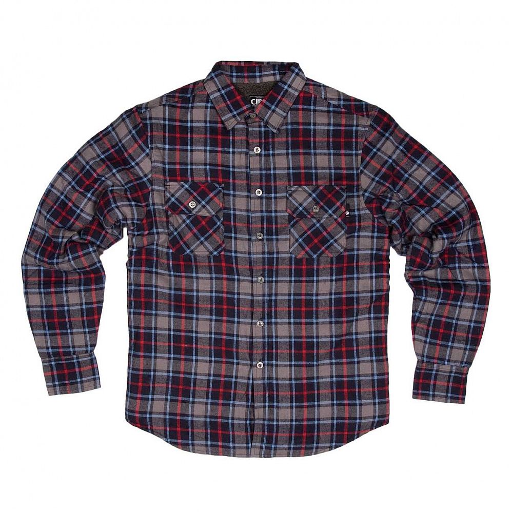 Рубашка Circa Mission Flannel LS Navy Plaid отзывы
