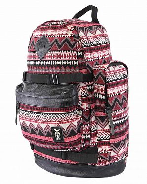 Рюкзак тканевый водостойкий с отделом для 13 ноутбука Obey Propaganda Submarine Red Black Рюкзак тканевый водостойкий с отделом для 13 ноутбука Obey Propaganda Submarine Red Black