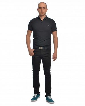 Джинсы мужские узкие Insight Caverman Black Rinse