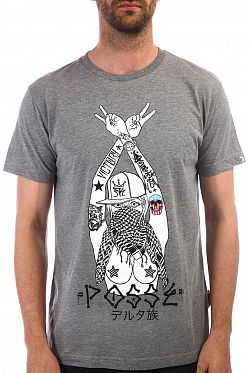 Футболка мужская Rum Knuckles Posse Gray Футболка мужская Rum Knuckles Posse Gray