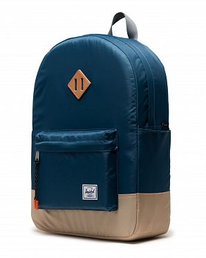Рюкзак водоотталкивающий с карманом для 15 ноутбука Herschel Heritage 11238 TEAL/GARGOYLE