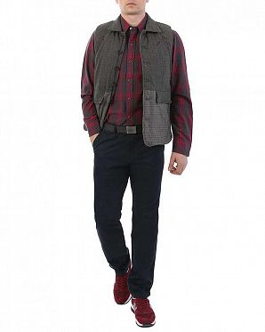 Жилетка утепленная мужская шерсть Publish Croft Green