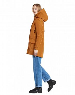 Водонепроницаемая утепленная парка женская Didriksons Frida 504302 Orange