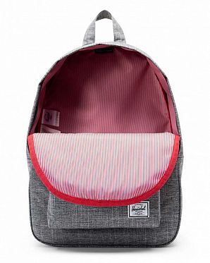 Рюкзак водостойкий универсальный Herschel Classic Mid Raven Crosshatch Рюкзак водостойкий универсальный Herschel Classic Mid Raven Crosshatch